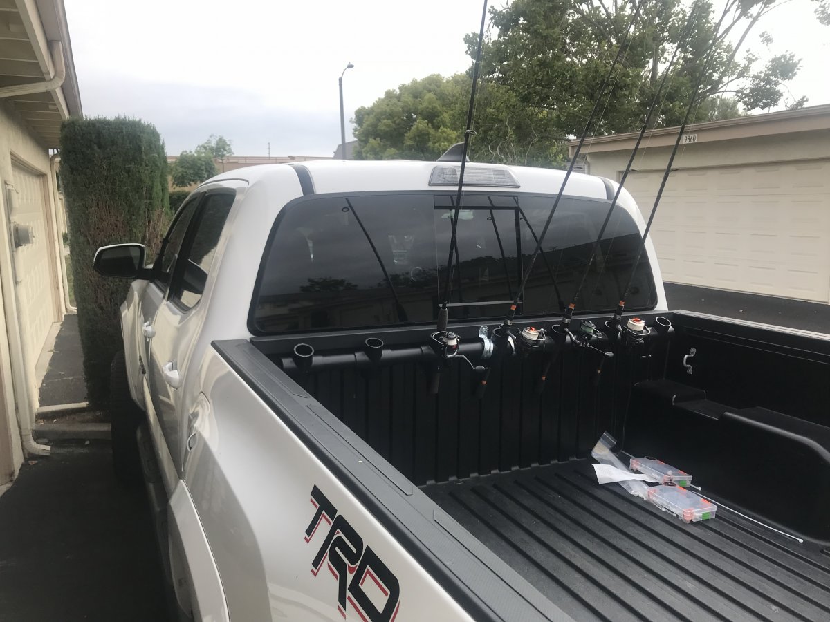 DIY fishing rod holders I did today (no drilling)