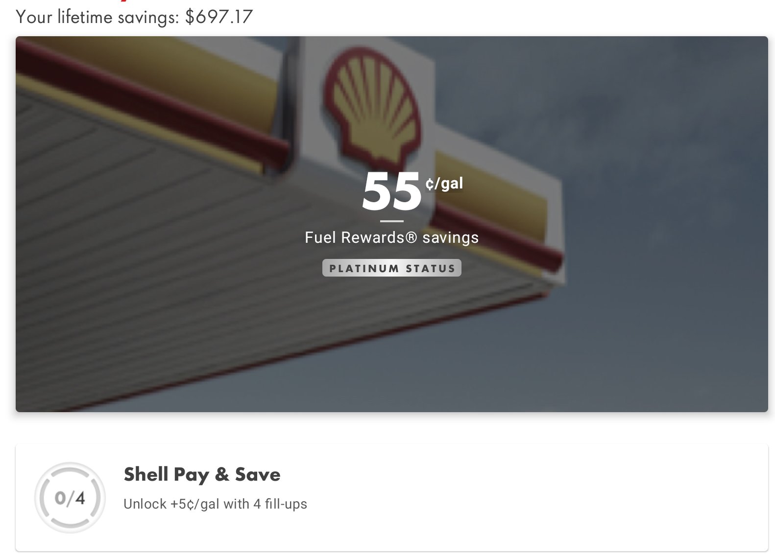 Shell reWards 697,17 + 55c OFF - Oktober 2o23 -- new APP SUX bad so bad.jpg