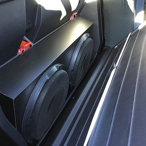 2016 trd sport custom sub box 2 /10 inch subs