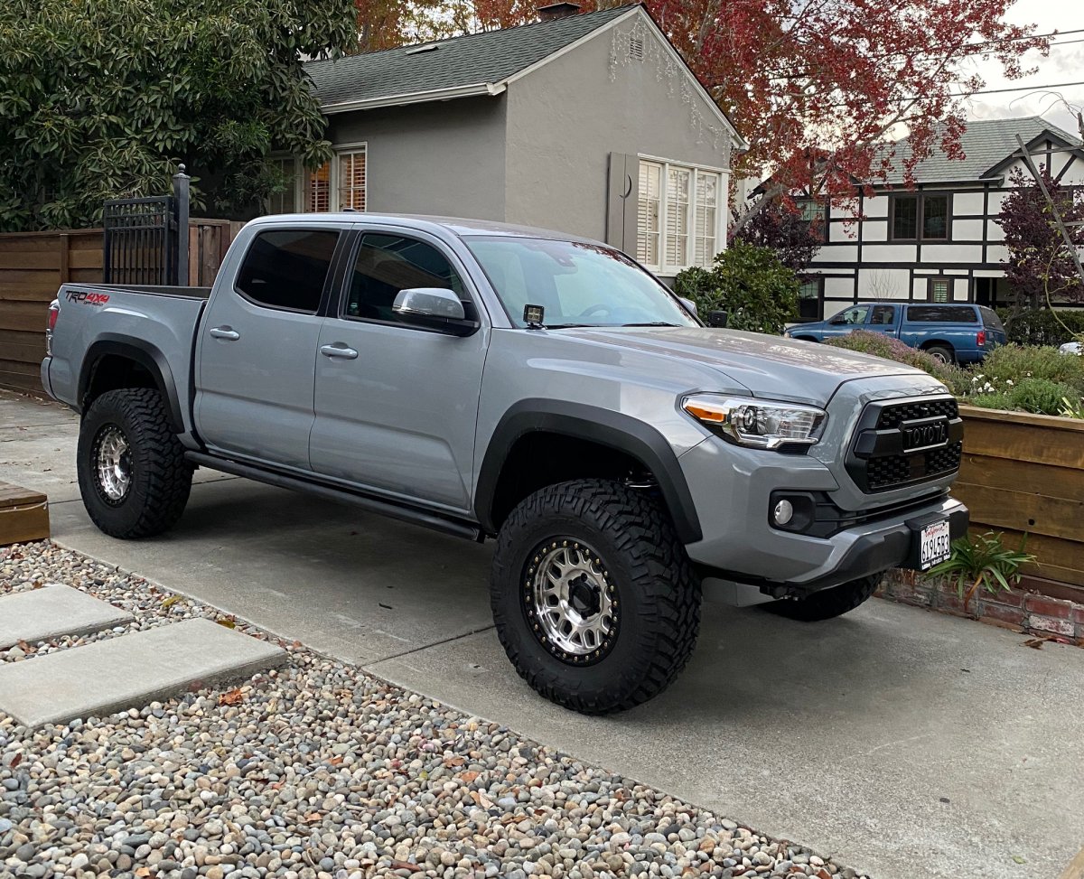 2021 Off Road Cement Grey Fender Flare swap anyone? | Tacoma Forum